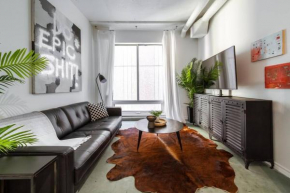 Chic & Cozy Loft near Rogers Place, LRT, Jasper Ave